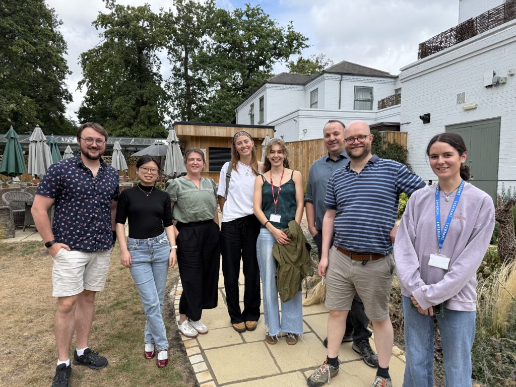 A Photo of the members of the Graystock lab 2025